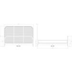 Marisol Bed W/ Rattan - Image 8