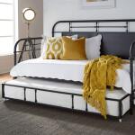 Vintage Series Twin Metal Trundle - Black