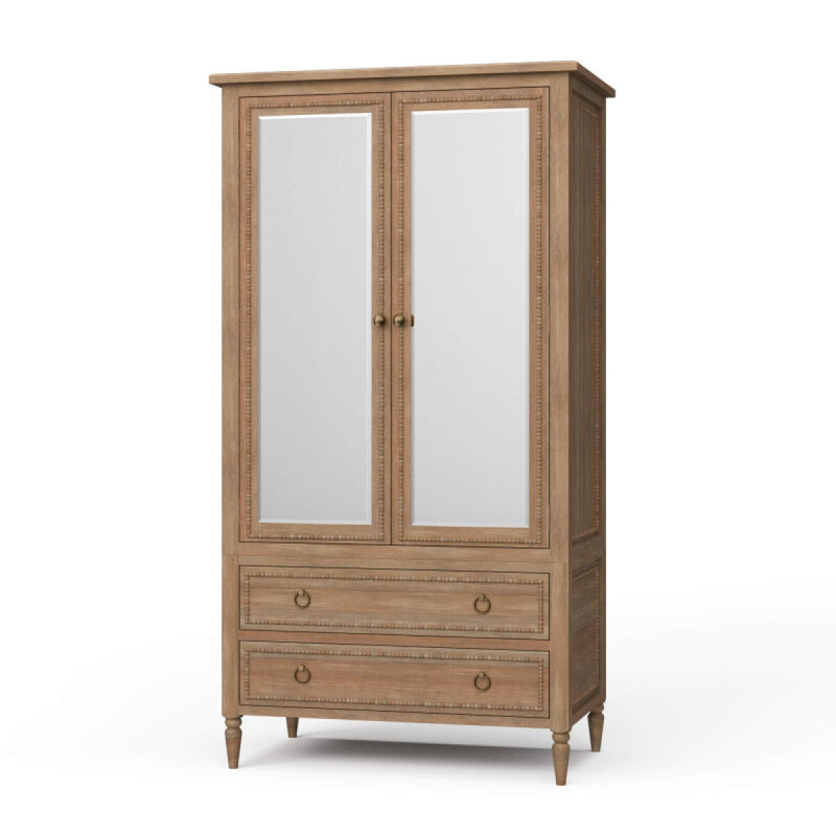 7eb166159bbe996256618992cd7334fd Cholet Wardrobe W/ 2 Drawer - Image 1
