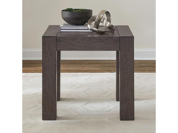 Cascade Falls Square End Table End tables Brown