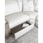 LU340 Luna Ravello Silver UP Armless Chair - Image 3