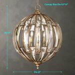 Vicentina, 6 Lt Pendant - Image 6