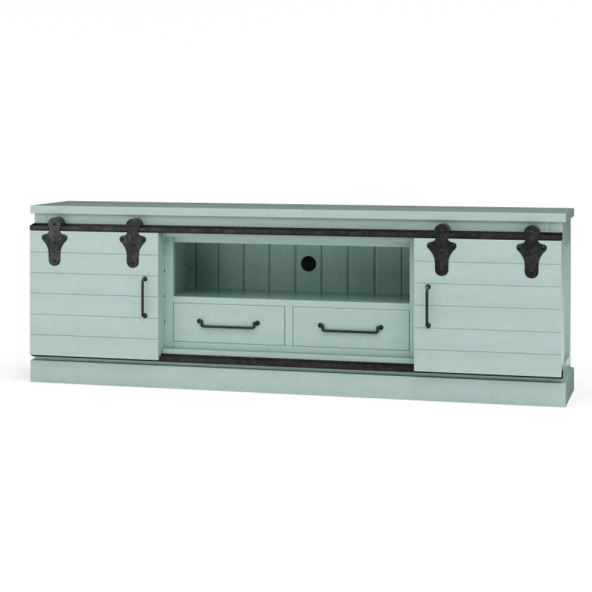 7ed7b99dbf3ced7fc7b1607be596c0ba Sonoma Narrow Media Console 84'' - Image 1