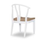 1561 Franklin DR Wishbone Back Side Chair White - Image 3