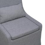 Sierra Slipcovered Dining Chair W/ Castors - Image 3