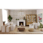 Kagu 4 Door Tall Cabinet W/ Premium Rattan - Image 3
