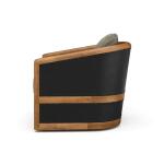 Aden Swivel Chair W/ Leather - Image 6