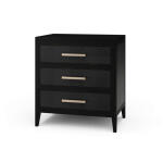 Stanley 3 Drawer Nightstand