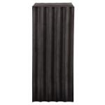 In The Groove Indoor-outdoor Accent Table Chairside Tables Black 14