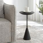 Midnight Accent Table Chairside Tables Black 11