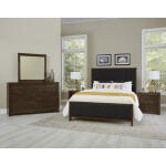 Crafted Cherry By Ben & Erin Napier Cal King Upholstered Bed-black Fab - Image 3