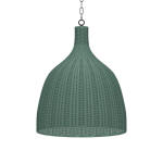 Hampton Rattan Pendant Large Lighting Bramble 15