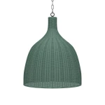 Hampton Rattan Pendant Large