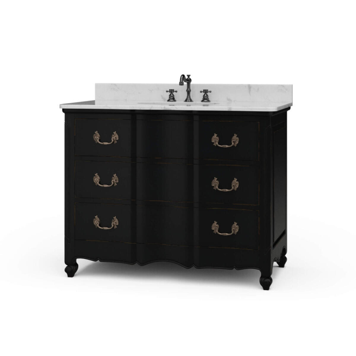 7f78e031204fabcab705cb9aa32bccbf Provence Single Vanity W/ Sink & Marble Top - Image 1
