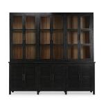 Madrone 12 Door Display Cabinet W/ Glass Shelves - Image 5