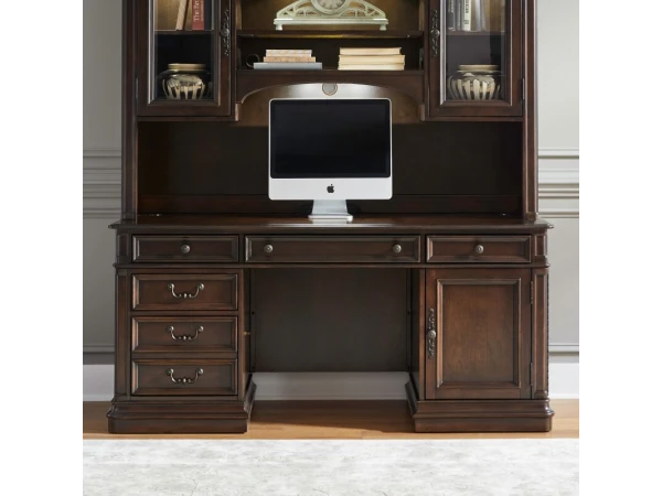 Brayton Manor Credenza Office Storage Brown