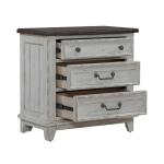 River Place 3 Drawer Nightstand w/ Charging Station Nightstands Liberty Furniture 23