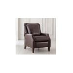 Kent Leather Slope Arm Manual Recliner - Image 3