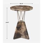 Levitate Accent Table Chairside Tables Brown 15