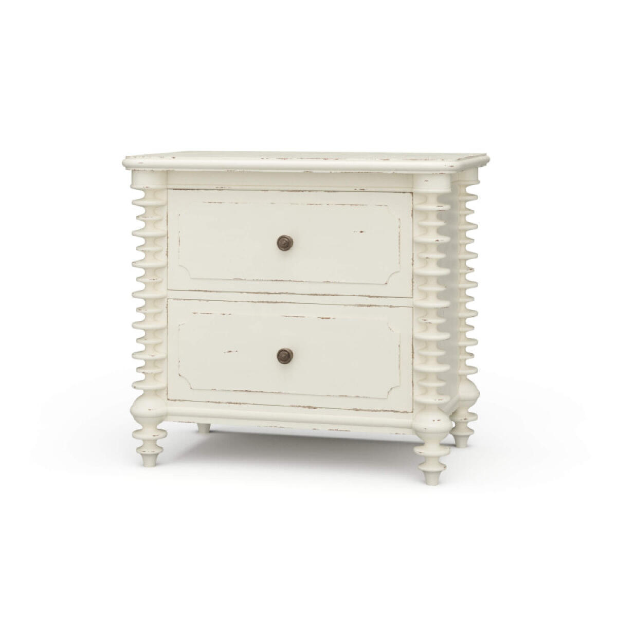 8001fd790dd4cb9513b60524a5336bce Milano 2 Drawer Bedside Table - Image 1