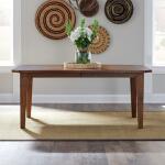 Hearthstone Ridge Rectangular Leg Table - Image 3