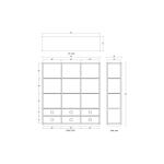 Cohan Open Cabinet W/ 6 Drawers - Image 7