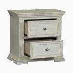 Big Valley 2 Drawer Night Stand w/ Charging Station - Image 6