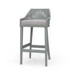 Savanah Rattan Barstool W/ Seat Cushion - Image 3
