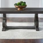 Grant Park Trestle Table Base Dining Table Bases Brown 4