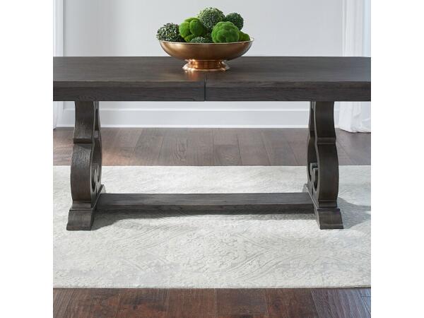 Grant Park Trestle Table Base Dining Table Bases Brown
