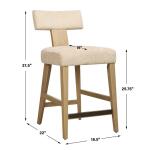 Elysian Counter Stool, Sand Barstools Barstools 19