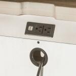 Heartland 1 Drawer Night Stand w/ Charging Station - Image 9