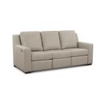 Somers Leather Track Arm Reclining Sofa Sofas Bassett Furniture 16