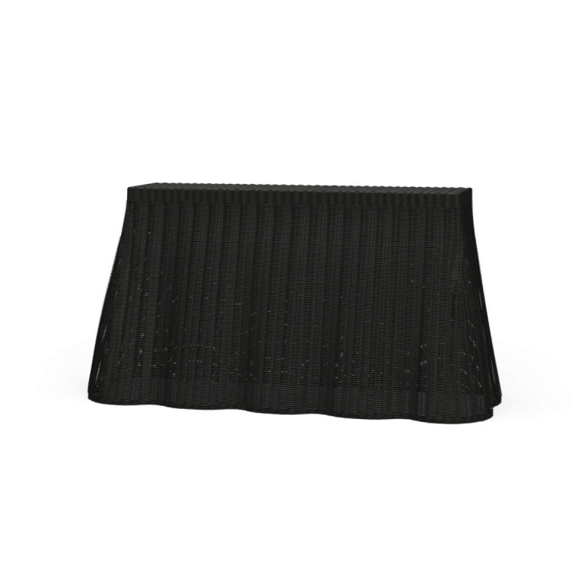 Newport Rattan Console Console Tables Black 2 Newport Rattan Console Console Tables Black 2