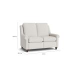 Magnificent Motion Panel Arm Reclining Loveseat - Image 5
