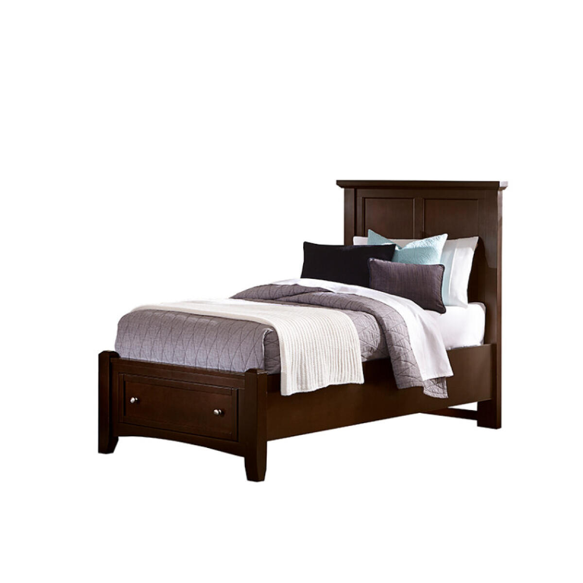 Bonanza Twin Mansion Storage Bed – Merlot Finish Beds BB27 Merlot 2 Bonanza Twin Mansion Storage Bed – Merlot Finish Beds BB27 Merlot 2