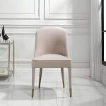 Brie Armless Chair, Champagne, 2 Per Box, Priced Each - Image 3