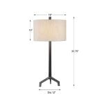 Ivor Table Lamp Lighting Cream 11