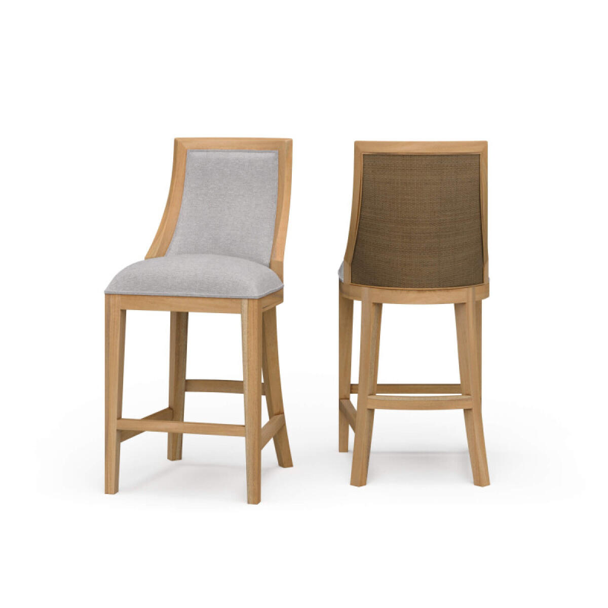 81affdac5d47364742ae64db2f28e18d Monarch Counter Stool W/ Rattan Back - Image 1