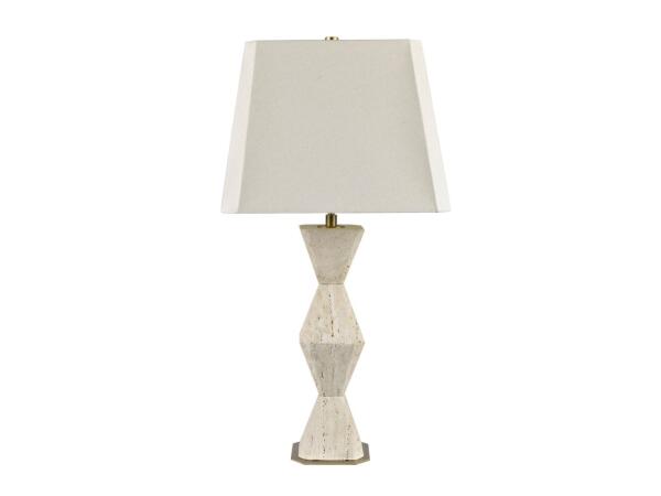 STONECIPHER TABLE LAMP Lighting Cream