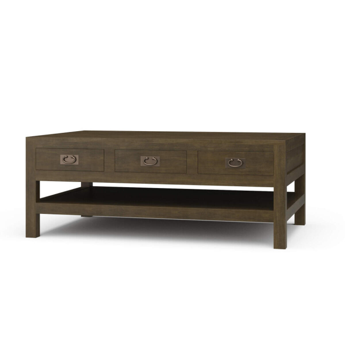 81c36f744955186b02a46b32f0ef8e98 Kagu 6 Drawer Coffee Table W/ Shelf - Image 1