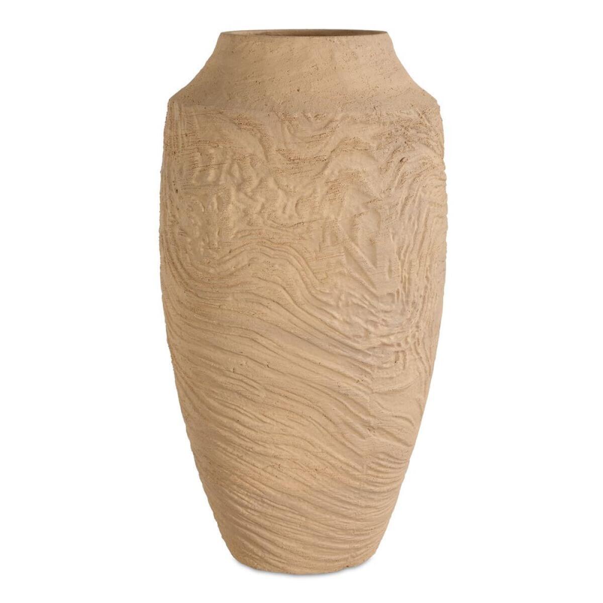 81c3bb928426106c0a28ad45014c07b5 Sandstone Flow Vase, Large - Image 1