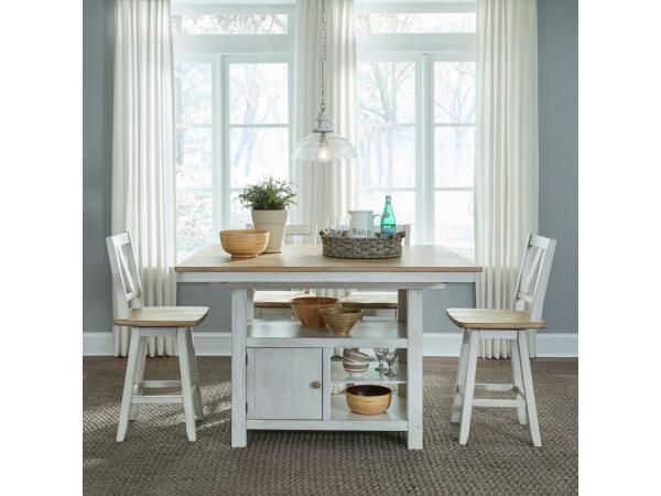 Lindsey Farm 5 Piece Gathering Table Set Dining Sets Dining Sets