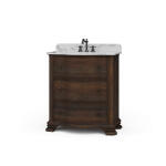 Davis Vanity W/ Sink & Marble Top Accent Furniture Accent Furniture 19