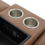 Bennett Loveseat w/ Console P2 & ZG - Butternut - Image 11