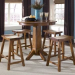 Creations 30 Inch Sawhorse Stool - Tobacco (RTA)