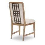 Upholstered Back Side Chair Chairs & Benches Brown 10