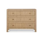 Kagu 3 Drawer Dresser W/ Rattan - Image 6