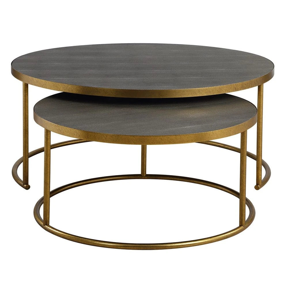 829b3c8c7ce2c39cc198771bf666c83f Aragon Nesting Coffee Tables, Gray S/2 - Image 1