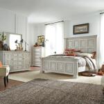 Big Valley King California Panel Bed, Dresser & Mirror, Chest Bedroom Sets Bedroom Sets 4